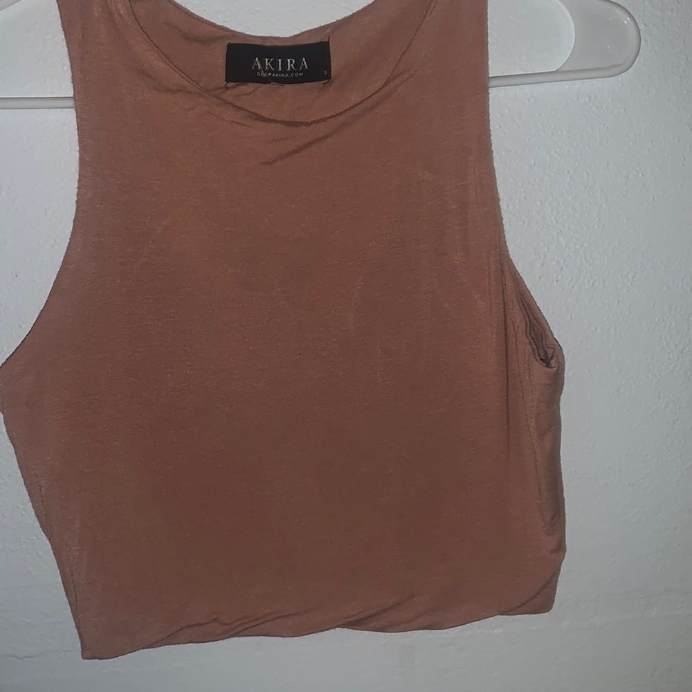 Akira Tank Top Brown
